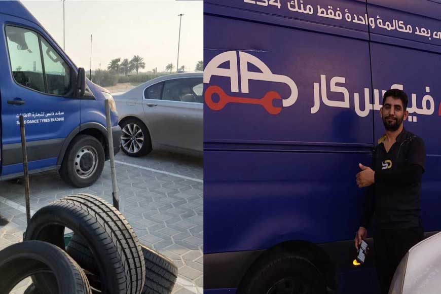 Get an Affordable Mobile Van Tyre Fitting Service in Dubai